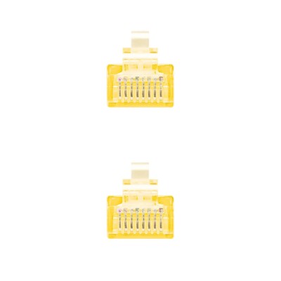 Cable de Red RJ45 UTP Nanocable 10.20.0403-Y Cat.6/ 3m/ Amarillo