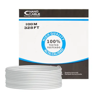 Bobina de Cable RJ45 FTP Nanocable 10.20.0702-FLEX Cat.5e/