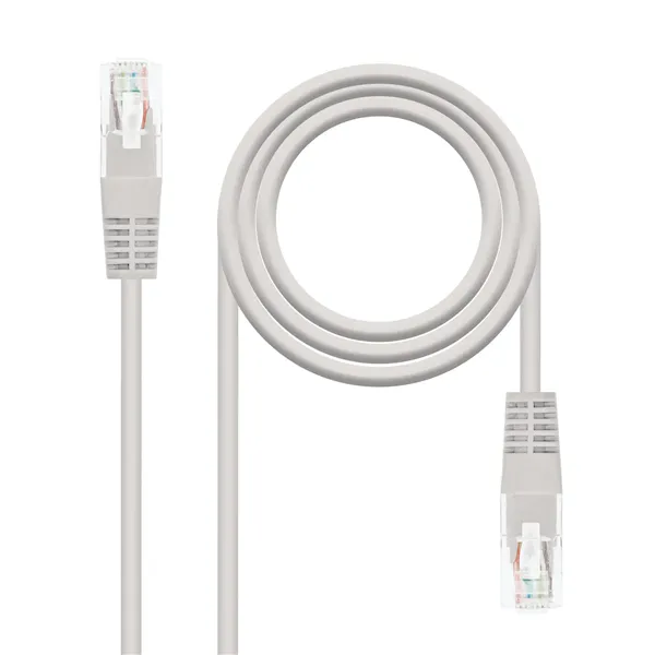 Cable de Red RJ45 UTP Nanocable 10.20.1310 Cat.6/ 10m/ Gris