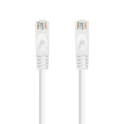 Cable de Red RJ45 UTP Nanocable 10.20.1802-W Cat.6A/ 2m/ Blanco