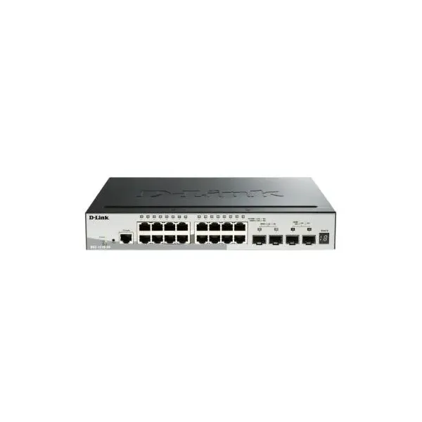 Switch D-Link DGS-1510-20 20 Puertos/ Gigabit 10/100/1000/ SFP
