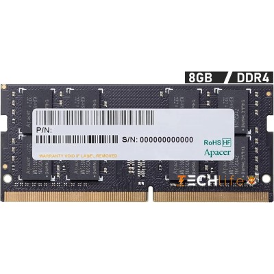 Apacer 8GB DDR4 3200MHz 1.2v CL22 - Memoria SODIMM