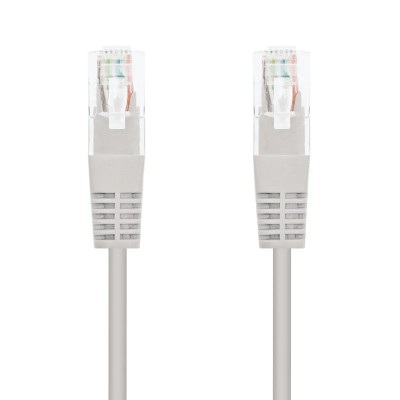 Cable de Red RJ45 UTP Nanocable 10.20.0110 Cat.5/ 10m/ Gris