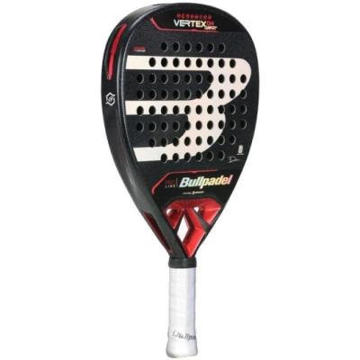 Pala de Pádel Bullpadel Vertex 04 Comfort 2024/ Negra y Roja