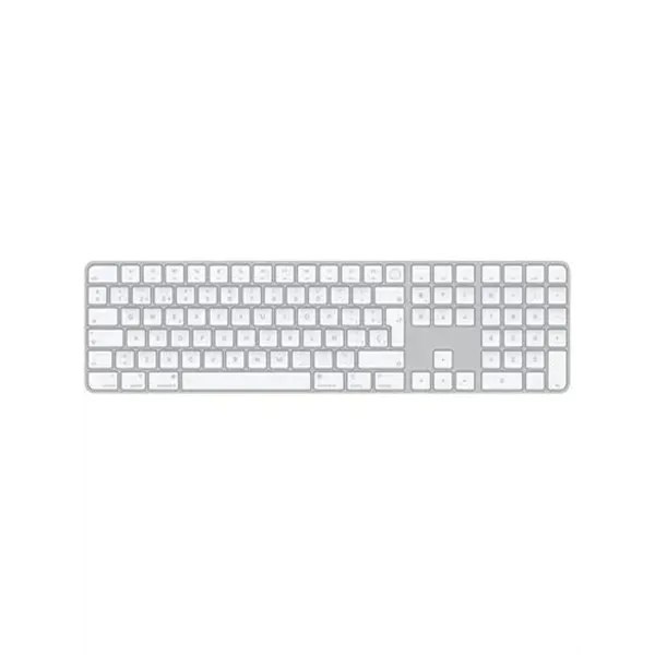 Apple Magic Keyboard con Touch ID y teclado numérico Plata Teclado Inalámbrico