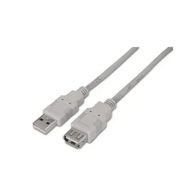 Cable Alargador USB 2.0 Aisens A101-0014/ USB Macho - USB