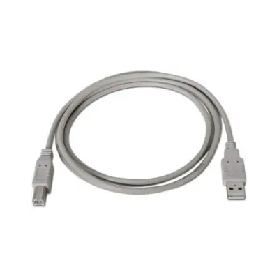 Cable USB 2.0 Impresora Aisens A101-0003/ USB Tipo-B Macho -