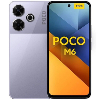 Xiaomi POCO M6 Púrpura 256GB 8GB 6.79" 90Hz/Camara 108Mp/Selfie