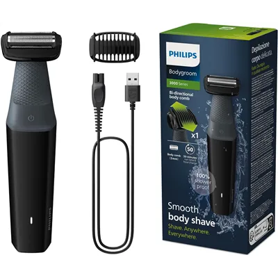 Philips Afeitadora Corporal Masculina, Bodygroom Serie 3000