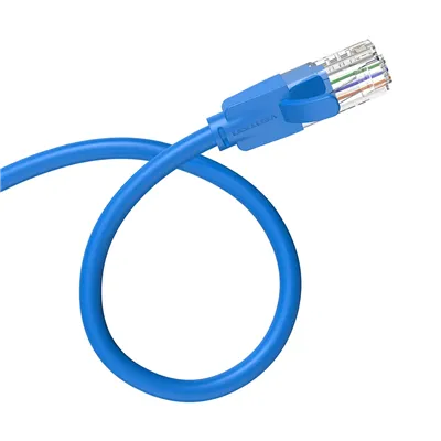 Cable de Red RJ45 UTP Vention IBELD Cat.6/ 50cm/ Azul