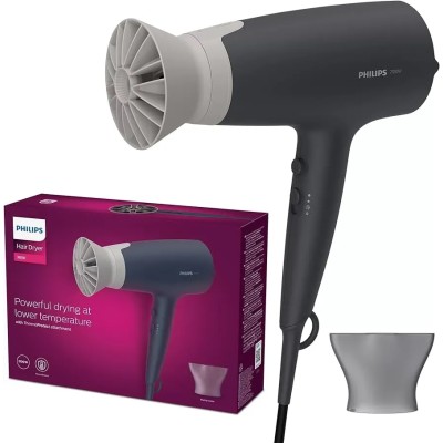 Secador - PHILIPS BHD340/10, 2,100 W, 6 niveles temperatura, 6