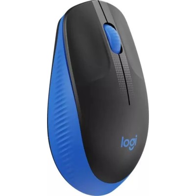 Logitech M190 Negro/Azul Ratón inalámbrico tamaño normal