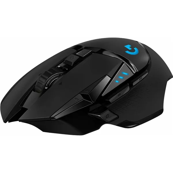 Logitech G502 Lightspeed RGB Ratón Gaming, Inalámbrico,11 Botones, Control de peso, Batería Recarg,Hasta 25600 DPI