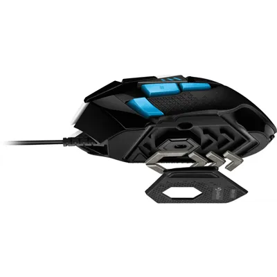 Logitech G502 Hero RGB Ratón Gaming, Cable, 11 Botones, Control