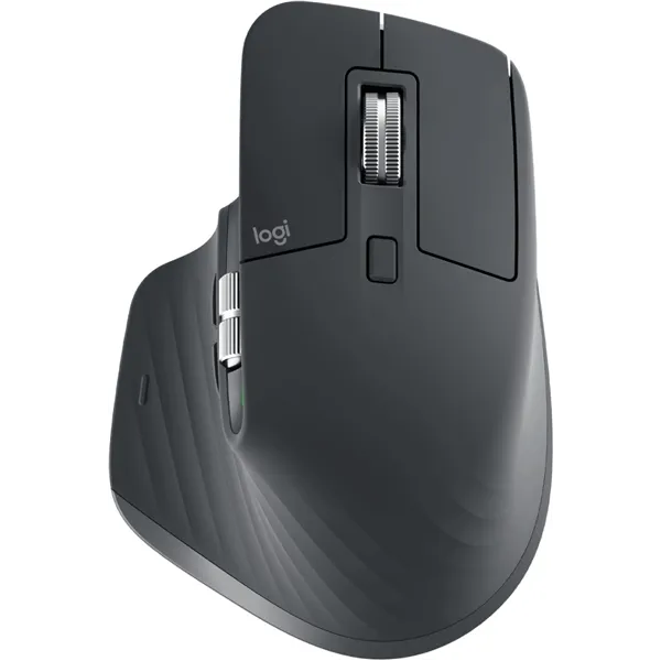 Logitech MX Master 3S Bluetooth, Ratón Láser Ergonómico Inalámbrico, 7 botones, Batería recargable, 8000 DPI