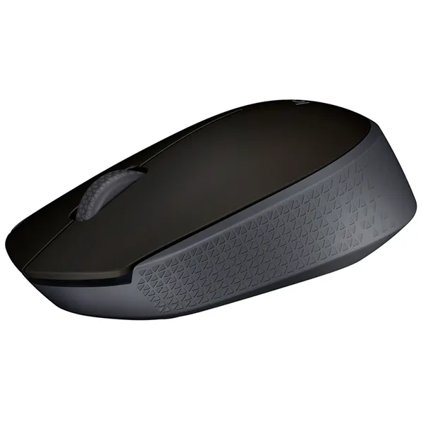 Logitech B170 Dark Grey Ratón Inalámbrico , 3 botones, 1000 dpi