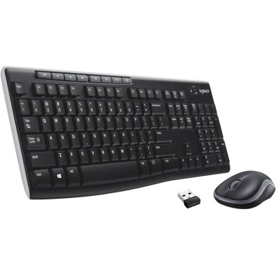 Logitech MK270 Multimedia Combo Teclado y Ratón Inalámbrico USB