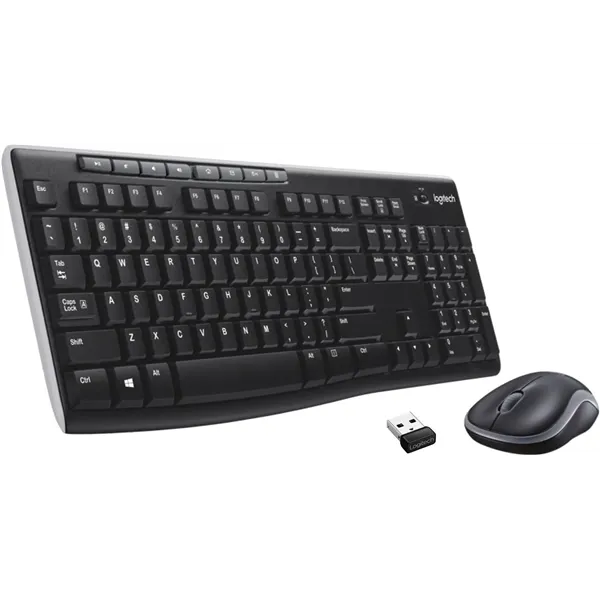 Logitech MK270 Multimedia Combo Teclado y Ratón Inalámbrico USB