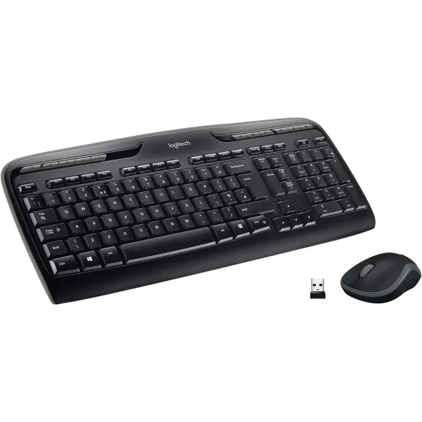 Logitech MK330 Multimedia Combo Teclado y Ratón Inalámbrico USB