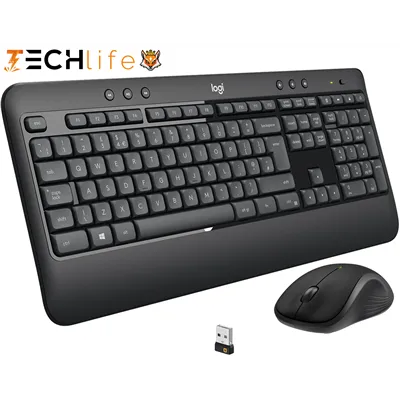 Logitech MK540 Advanced Kit Teclado y Ratón Inalámbrico USB