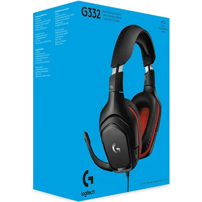 Logitech G332 Auriculares Gaming con Micrófono, supresión