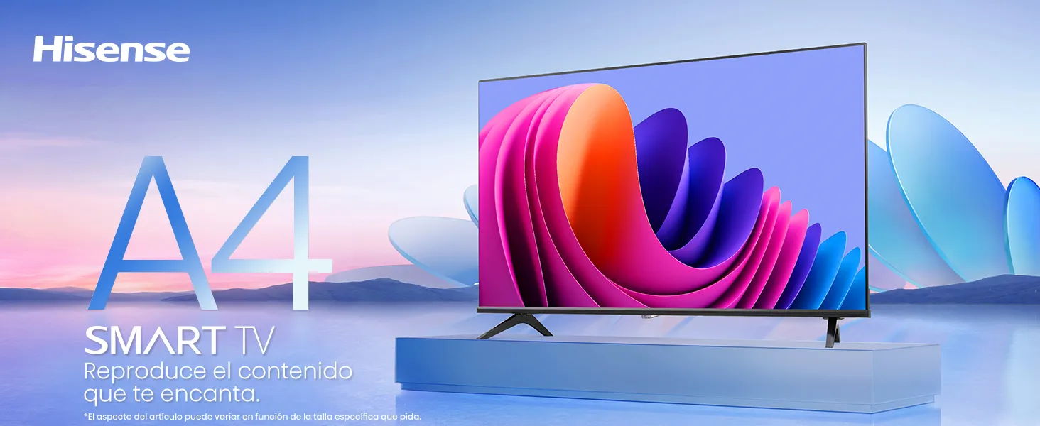 Hisense 40A4N - Smart TV HD 40 Pulgadas, TV con Modo Juego, Deportes IA, Dolby DTS HD, VIDAA U6, función Compartir en el televisor, DVB-T2, Auto ordenación de los Canales TDT (Nuevo 2024)