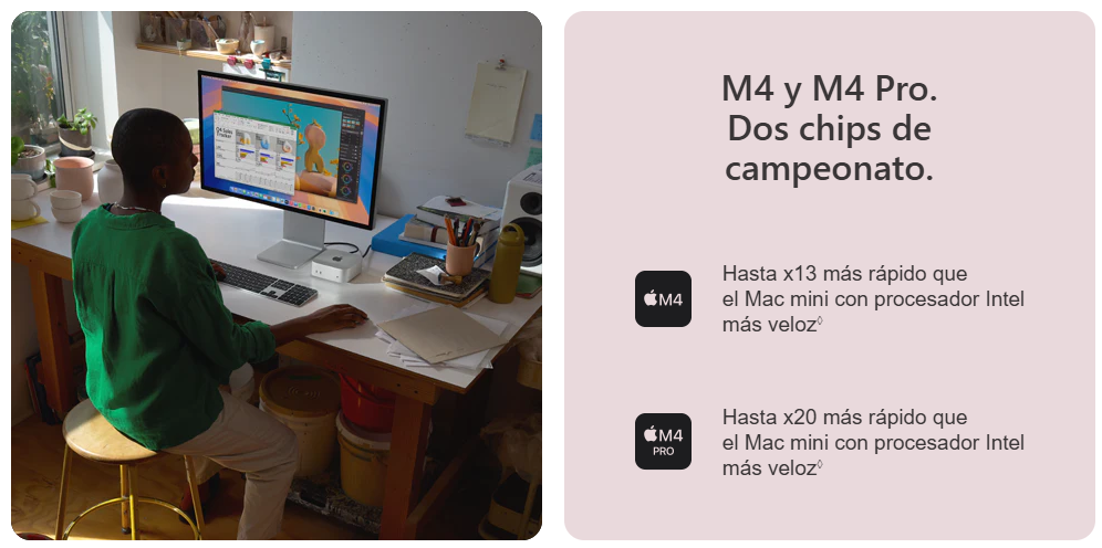 Nuevo Mac mini 2024 con Apple M4 - Ya disponible en TechLife