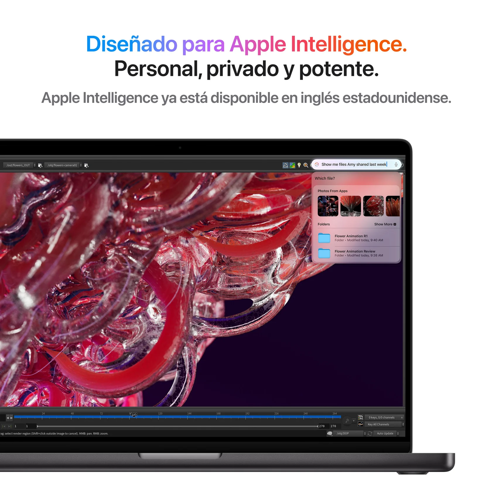 Diseñado para Apple Intelligence.